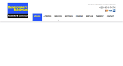 Desktop Screenshot of deneigement-maximum.com