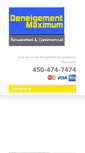 Mobile Screenshot of deneigement-maximum.com